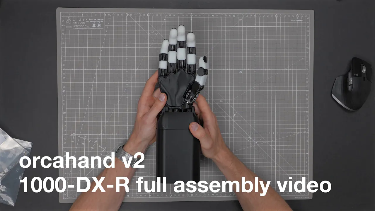 <b>ORCA Hand V2 装配教程</b>