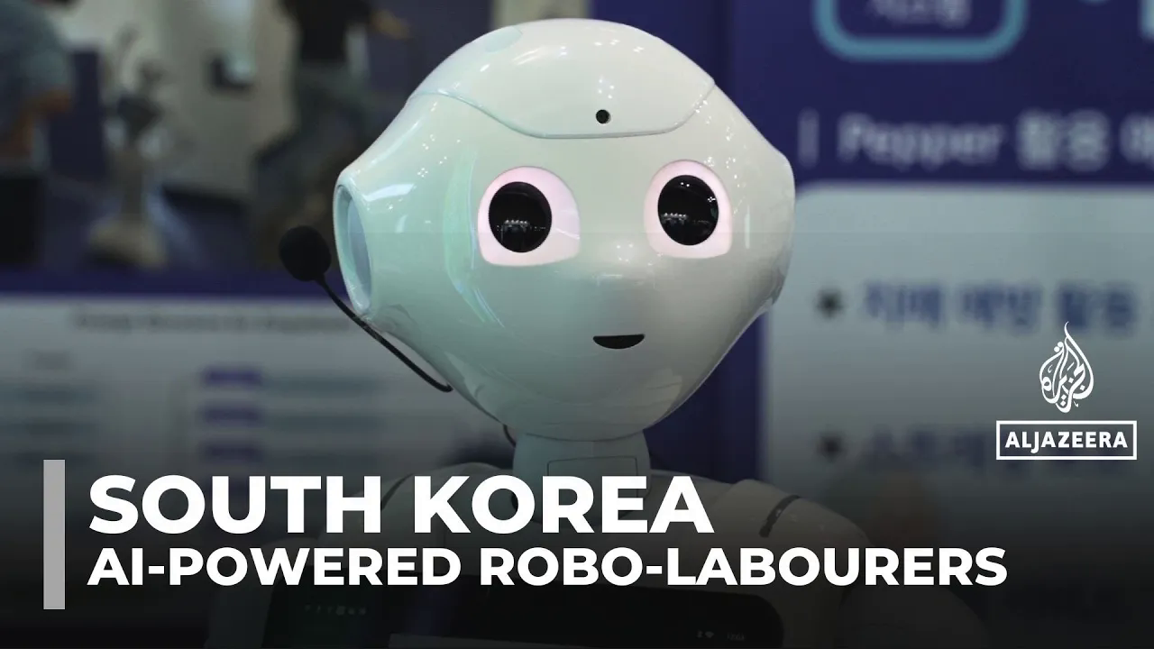 <b>韩国投资人工智能驱动的机器人，以应对劳动力</b>